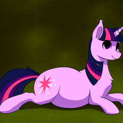 Size: 512x512 | Tagged: safe, derpibooru import, machine learning generated, twilight sparkle, unicorn twilight, pony, unicorn, female, lying down, mare, preglight sparkle, pregnant, solo