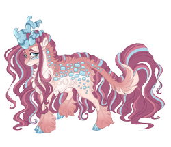 Size: 3600x3100 | Tagged: safe, artist:gigason, derpibooru import, oc, oc:loving care, kirin, female, obtrusive watermark, simple background, solo, transparent background, unshorn fetlocks, watermark