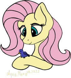 Size: 1793x1967 | Tagged: safe, artist:aquamuro, derpibooru import, fluttershy, bird, pegasus, pony, female, simple background, solo, transparent background