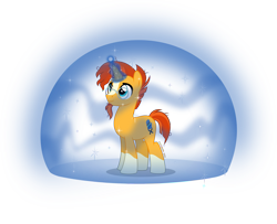 Size: 4486x3644 | Tagged: safe, artist:stellardusk, derpibooru import, sunburst, pony, unicorn, alternate cutie mark, aura, force field, healing coven, magic, simple background, solo, the owl house, transparent background