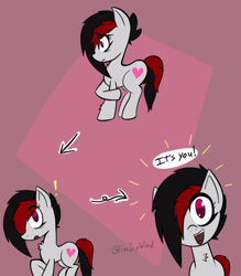 Size: 1400x1600 | Tagged: safe, artist:icy wind, derpibooru import, oc, oc only, oc:miss eri, earth pony, pony, earth pony oc, emo, happy, looking at you, sad eyes, solo