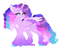 Size: 1024x840 | Tagged: safe, artist:azure-art-wave, derpibooru import, oc, alicorn, pony, alicorn oc, female, horn, mare, parents:raridance, simple background, solo, transparent background, wings