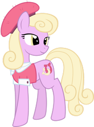 Size: 1024x1382 | Tagged: safe, artist:ispincharles, derpibooru import, luckette, earth pony, pony, female, mare, simple background, solo, transparent background