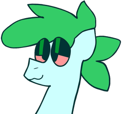 Size: 803x749 | Tagged: safe, artist:rainbrony, derpibooru import, oc, oc only, oc:stoney poney, earth pony, pony, bedroom eyes, bloodshot eyes, drugs, high, male, marijuana, simple background, smiling, stallion, stoned, transparent background, wavy mouth