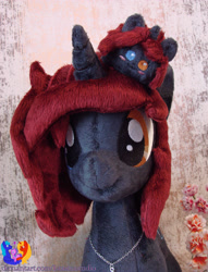 Size: 2304x3012 | Tagged: safe, artist:1stastrastudio, derpibooru import, oc, oc:penny, pony, unicorn, female, irl, mare, photo, plushie, solo