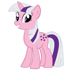 Size: 900x900 | Tagged: safe, artist:foxyfell1337, derpibooru import, twilight, pony, g1, g4, g1 to g4, generation leap, simple background, solo, transparent background