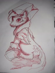 Size: 3060x4080 | Tagged: safe, artist:joey012, derpibooru import, ink, ink drawing, mlp fim's twelfth anniversary, nightmare night, pencil drawing, traditional art