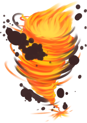 Size: 1512x2133 | Tagged: safe, artist:shad0w-galaxy, derpibooru import, oc, oc only, oc:blazing gale, cutie mark, cutie mark only, fire, no pony, simple background, smoke, solo, tornado, transparent background