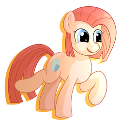 Size: 3000x3000 | Tagged: safe, artist:bjsampson, derpibooru import, oc, oc only, oc:base, oc:sweet basil, earth pony, cutie mark, female, filly, foal, simple background, smiling, solo, white background