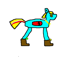 Size: 334x302 | Tagged: safe, derpibooru import, oc, oc only, oc:terri softmare, alicorn, alicorn oc, boot, horn, simple background, solo, white background, wings