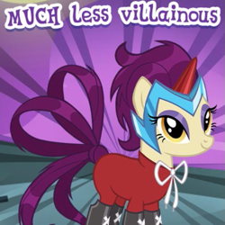 Size: 541x542 | Tagged: safe, derpibooru import, idw, high heel, pony, clothes, female, gameloft, idw showified, mare, meme, solo, wow! glimmer