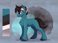 Size: 2240x1668 | Tagged: safe, artist:alrumoon_art, derpibooru import, oc, oc only, earth pony, pony, male, reference sheet