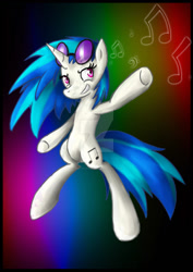 Size: 1024x1449 | Tagged: safe, artist:sketchypon3, derpibooru import, dj pon-3, vinyl scratch, pony, deviantart watermark, obtrusive watermark, solo, watermark