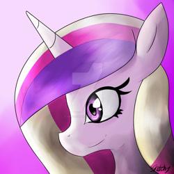 Size: 1024x1024 | Tagged: safe, artist:sketchypon3, derpibooru import, princess cadance, pony, deviantart watermark, obtrusive watermark, solo, watermark