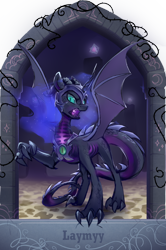 Size: 2534x3814 | Tagged: safe, artist:laymy, derpibooru import, nightmare moon, pony, clothes, cosplay, costume, ender dragon, minecraft, solo