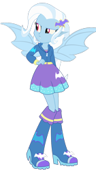 Size: 720x1280 | Tagged: safe, artist:bluemario11, derpibooru import, trixie, undead, vampire, equestria girls, simple background, solo, transparent background, vector