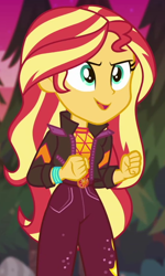 Size: 554x924 | Tagged: safe, derpibooru import, screencap, sunset shimmer, better together, equestria girls, sunset's backstage pass!, cropped, solo
