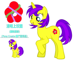 Size: 3679x2984 | Tagged: safe, artist:equestria secret guard, derpibooru import, oc, oc only, oc:清明上坟图, unicorn, pony creator, chinese, horn, simple background, solo, transparent background, unicorn oc, vector