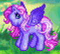 Size: 120x107 | Tagged: safe, derpibooru import, starsong, pegasus, pony, female, mare, pinkie pie's party, solo