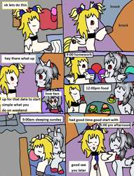 Size: 1347x1766 | Tagged: safe, artist:ask-luciavampire, derpibooru import, oc, pony, undead, vampire, vampony, comic, date, tumblr