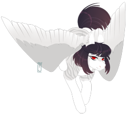 Size: 2331x2069 | Tagged: safe, artist:lavvythejackalope, derpibooru import, oc, oc only, pegasus, pony, simple background, solo, transparent background