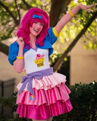 Size: 1080x1349 | Tagged: safe, derpibooru import, pinkie pie, human, clothes, cosplay, costume, irl, irl human, kotobukiya, kotobukiya pinkie pie, photo, solo