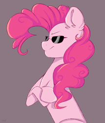 Size: 3490x4060 | Tagged: safe, artist:ske, derpibooru import, pinkie pie, earth pony, pony, solo, sunglasses