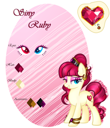 Size: 1452x1692 | Tagged: safe, artist:aquasky987, derpibooru import, oc, oc only, earth pony, pony, base used, earth pony oc, grin, heterochromia, smiling, solo