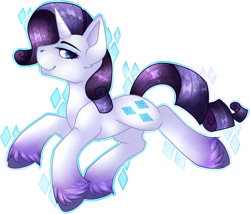 Size: 2010x1721 | Tagged: safe, derpibooru import, rarity, pony, unicorn, fanart, female, mare, purple hair, redesign, simple background, solo, solo female, transparent background, unshorn fetlocks