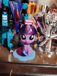 Size: 3024x4032 | Tagged: safe, derpibooru import, twilight sparkle, twilight sparkle (alicorn), alicorn, blind bag, irl, kwistal fwends, photo, toy