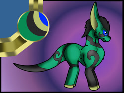 Size: 1280x958 | Tagged: safe, derpibooru import, oc, earth pony, pony, guross, oran, ponified, solo