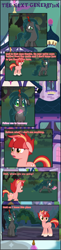 Size: 1481x6080 | Tagged: safe, artist:shootingstarsentry, derpibooru import, oc, oc:nightshade (digimonlover101), oc:star curve, butterfly, changepony, hybrid, pony, unicorn, comic:the next generation, female, interspecies offspring, mare, offspring, parent:queen chrysalis, parent:shining armor, parent:starlight glimmer, parent:sunburst, parents:shining chrysalis, parents:starburst