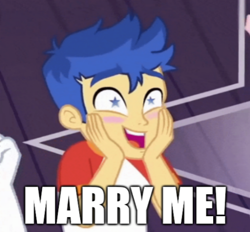 Size: 490x455 | Tagged: safe, derpibooru import, edit, edited screencap, screencap, flash sentry, better together, equestria girls, spring breakdown, blushing, cropped, hands on cheeks, smiling, solo, starry eyes, wingding eyes