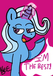 Size: 864x1220 | Tagged: safe, artist:beeblazen, derpibooru import, trixie, pony, unicorn, female, mare, solo