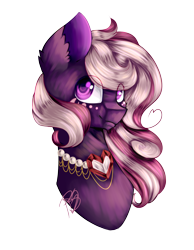 Size: 1944x2500 | Tagged: safe, artist:prettyshinegp, derpibooru import, oc, oc only, earth pony, pony, bust, earth pony oc, signature, simple background, solo, transparent background