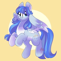 Size: 894x894 | Tagged: safe, artist:fizzlefer, derpibooru import, oc, oc only, pegasus, pony, solo