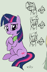 Size: 220x337 | Tagged: safe, artist:truthormare, ponerpics import, spike, twilight sparkle, oc, oc:anon, pony, unicorn, /bale/, aggie.io, belly button, blushing, caught, cropped, cutie mark, doll, female, hug, hugging a plushie, mare, plushie, simple background, toy