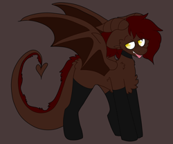 Size: 1200x1000 | Tagged: safe, artist:puppie, derpibooru import, oc, oc only, oc:whiskey dreams, demon, demon pony, pony, solo