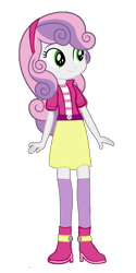 Size: 960x1920 | Tagged: safe, derpibooru import, edit, edited screencap, screencap, sweetie belle, equestria girls, equestria girls series, alternate clothes, background removed, boots, classy, clothes, cute, diasweetes, female, high heel boots, leggings, shoes, simple background, socks, solo, transparent background