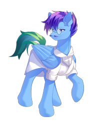 Size: 2382x3166 | Tagged: safe, artist:alus, derpibooru import, oc, oc only, oc:dr.picsell dois, pegasus, pony, 2023 community collab, clothes, derpibooru community collaboration, facial hair, glasses, lab coat, male, moustache, simple background, solo, stallion, transparent background