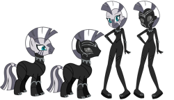 Size: 1280x739 | Tagged: safe, artist:brooklynsentryyt, artist:sugarsong14, derpibooru import, zecora, human, pony, zebra, equestria girls, black panther, boots, chadwick boseman, clothes, commission, cosplay, costume, crossover, duality, female, gloves, human ponidox, marvel, marvel cinematic universe, mask, self paradox, self ponidox, shoes, simple background, transparent background, tribute, wakanda forever