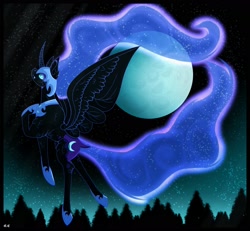 Size: 2130x1967 | Tagged: safe, artist:silents25875990, derpibooru import, nightmare moon, alicorn, pony, female, solo