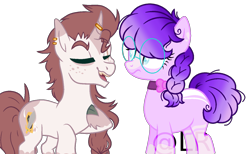 Size: 1450x894 | Tagged: safe, artist:thatonefluffs, derpibooru import, oc, oc:prince, unicorn, collaboration, base collab, base used, fangs, freckles, kinsona, simple background, transparent background, unshorn fetlocks