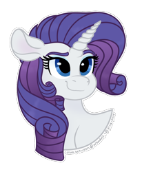 Size: 1000x1212 | Tagged: safe, artist:pink-pone, derpibooru import, rarity, pony, bust, portrait, simple background, solo, transparent background