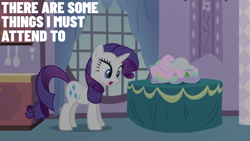 Size: 1920x1080 | Tagged: safe, derpibooru import, edit, edited screencap, editor:quoterific, screencap, rarity, sisterhooves social, solo