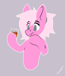 Size: 1434x1652 | Tagged: safe, artist:ivanmidnight, derpibooru import, oc, oc only, earth pony, alcohol, earth pony oc, glass, logo, minimalist