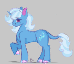 Size: 557x481 | Tagged: safe, artist:kurumikun0, derpibooru import, trixie, trans trixie, transgender, transgender pride flag