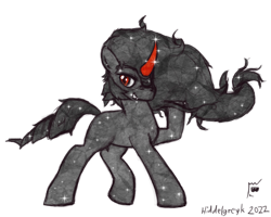 Size: 2000x1600 | Tagged: safe, artist:hiddelgreyk, derpibooru import, king sombra, crystal pony, pony, unicorn, crystallized, flowing mane, male, pose, simple background, sparkling, stallion, stupid sexy sombra, the crystal empire 10th anniversary, transparent background