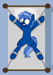 Size: 4227x5960 | Tagged: safe, alternate version, artist:equestria secret guard, derpibooru exclusive, derpibooru import, oc, oc only, oc:dark straw, hybrid, zony, bondage, chains, vector, zony oc