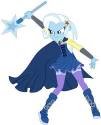 Size: 2328x2884 | Tagged: safe, artist:gmaplay, derpibooru import, trixie, equestria girls, clothes, cosplay, costume, nightmare night, nightmare night costume, rwby, simple background, solo, transparent background, trixie day